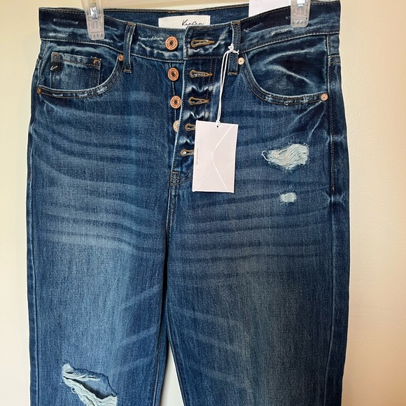 NWT KanCan 90’s Flare Distressed Jeans - Picture 2 of 6